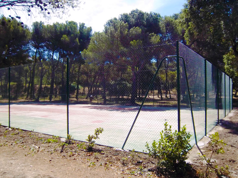 Clôture Tennis