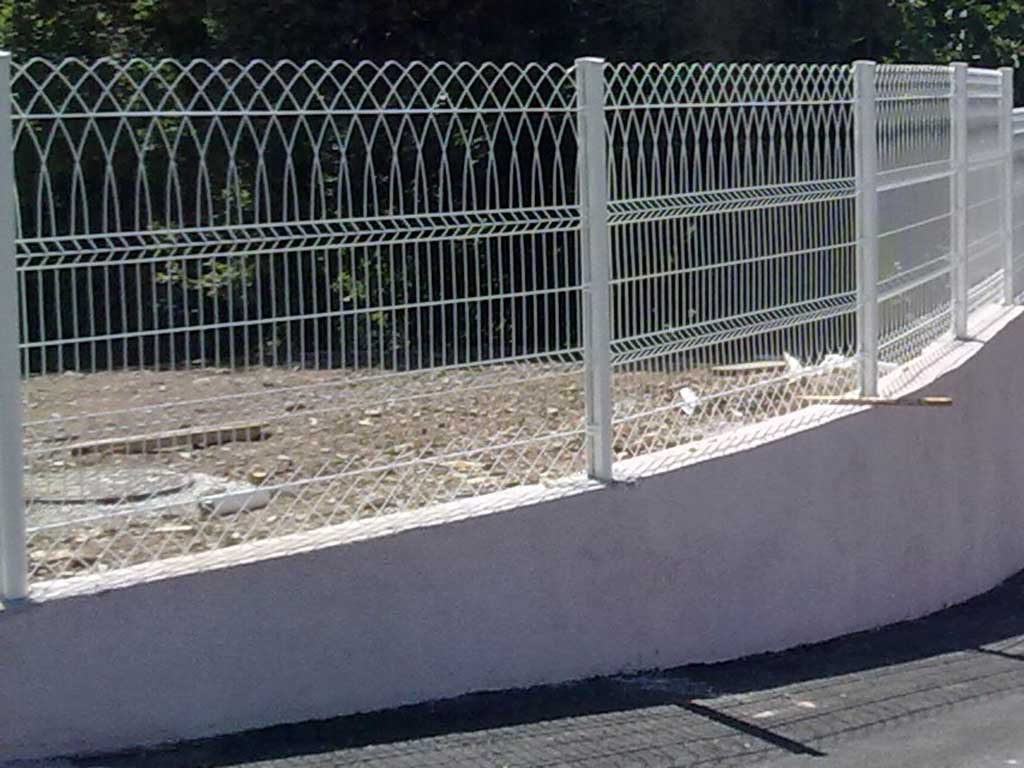 clôture panneau rigide