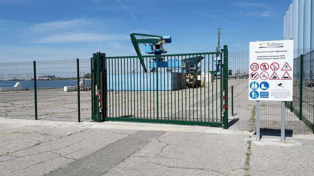 Clôture et Portail, Port Tellines - PORT ST LOUIS